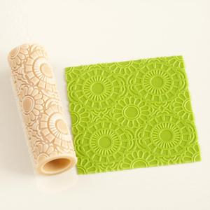 Mini Mandala Circles Texture Roller no.2