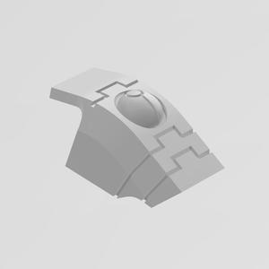 Space Communist Commander Shoulder Pads XV (84+1) and XV (84+2)