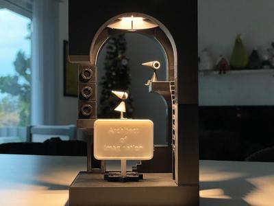 Monument Valley Lamp Trophy with Bambu Lamp Kit