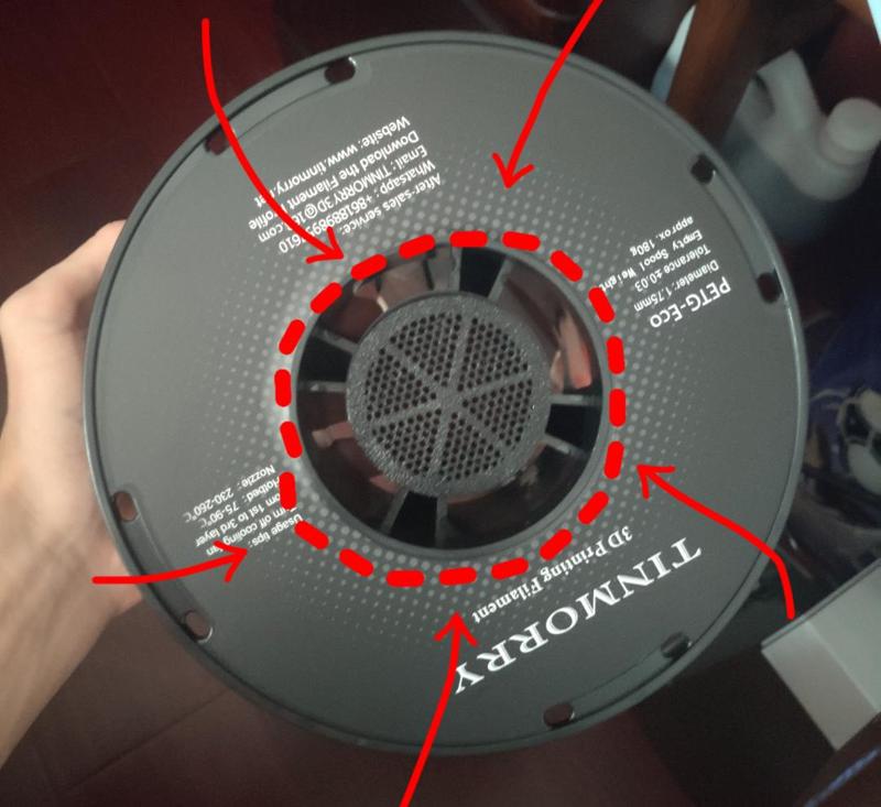 Desiccant/color-changing silica gel box for Tianrui filament spools