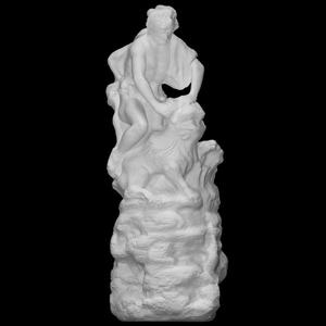 Hercules fighting with a Nemean Lion