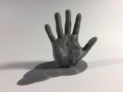 Halloween bloody hand