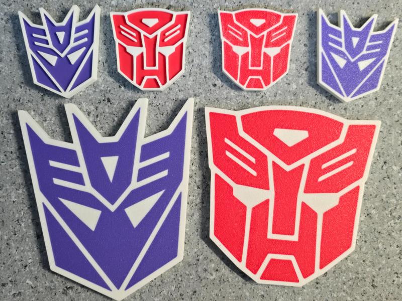 Transformers (Autobot/Decepticon) Coasters-Magnets