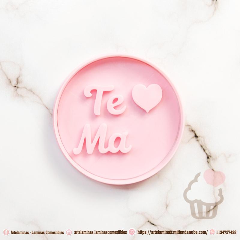 Te Amo Ma Cookie Cutter