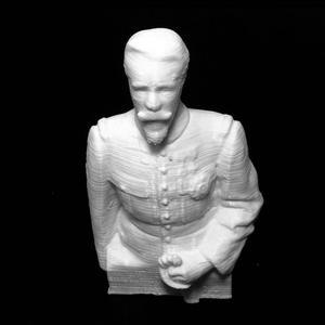 General Henri Gourard at the Square d'Ajaccio, Paris