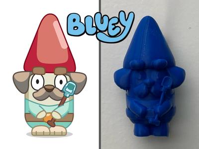 Bluey Garden Gnome