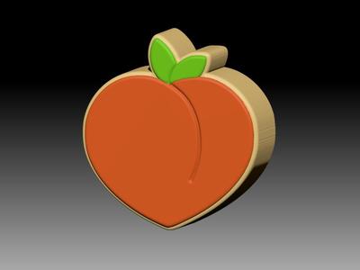 PEACH SOLID SHAMPOO AND MOLD FOR SOAP PUMP