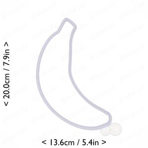 Banana Cookie Cutter 7.5in / 19.1cm
