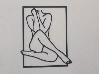 corpo donna wall art