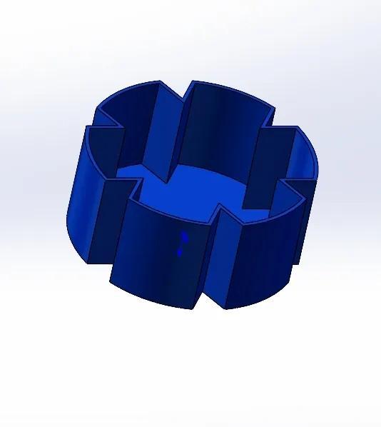 A desktop organizer that doubles as a phone stand