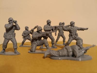 Plastic toy soldiers  USA