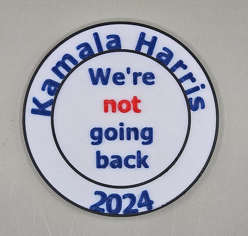 Kamala Magnet - We're not going back!