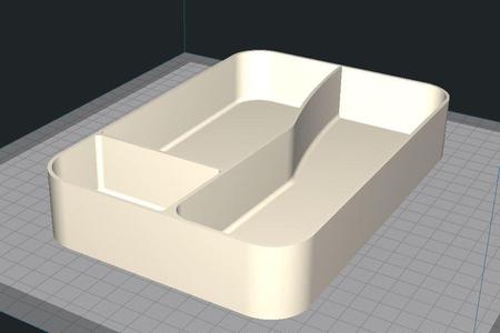 CR-10 or Tevo Tornado Tool Storage Trays ( for the Tornado spatula ) 