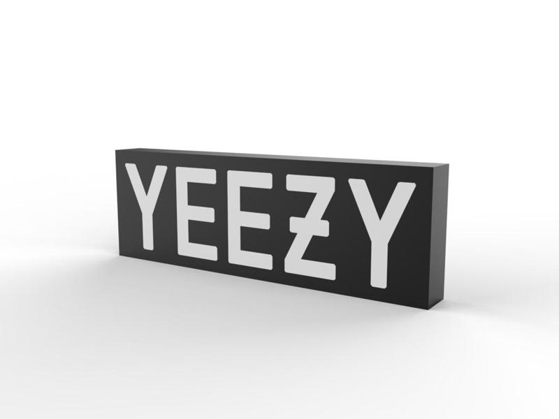 YEEZY LUMINÁRIA - LED LAMP