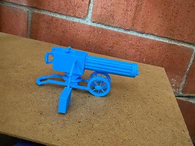 Maxim gun
