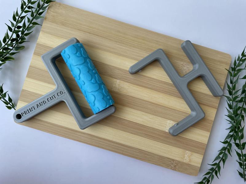 Cow Print Polymer Clay Texture Roller