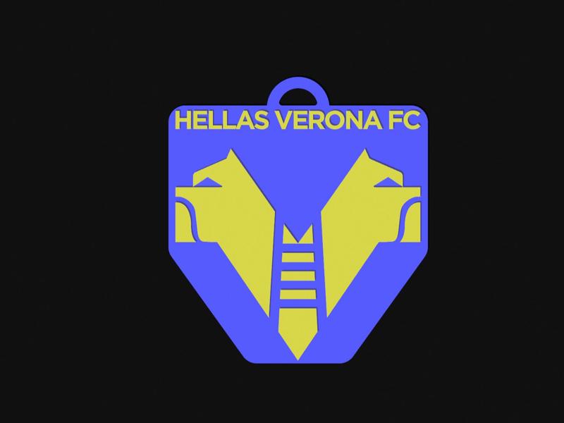 Hellas Verona FC Keychain