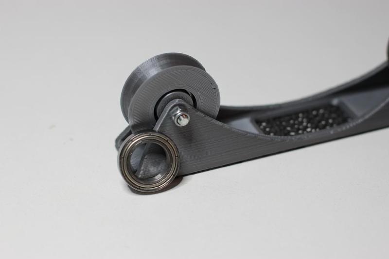 Spool holder wheel for 6802Z bearing