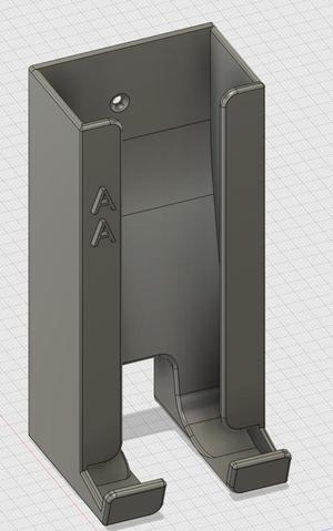 AA Battery Organiser, AA Storage, Dispencer V1.0