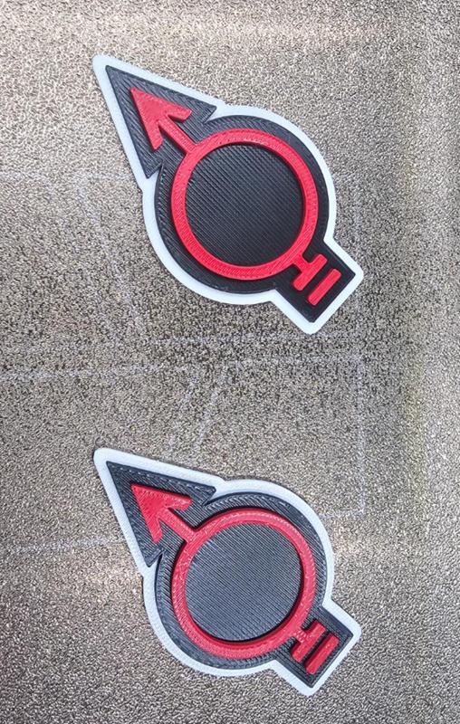 Red Rising- Red Sigil (White Background)