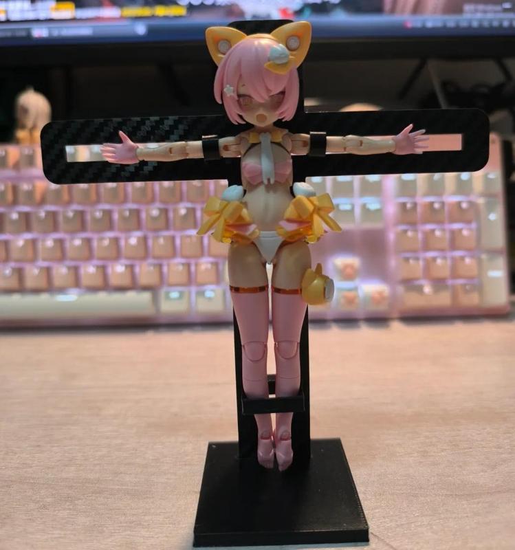 Mech Girl Cross Restraint Frame