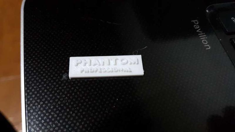 dji phantom 3 professional body logo