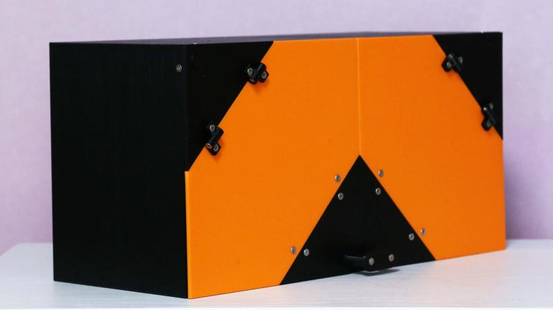 Kinetic Folding Door  cabinet