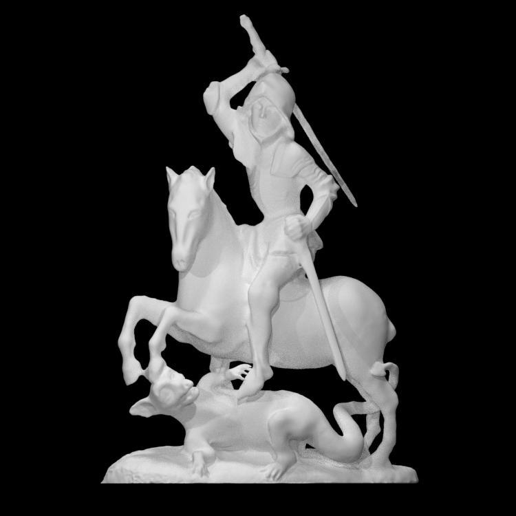 Saint George Fighting the Dragon