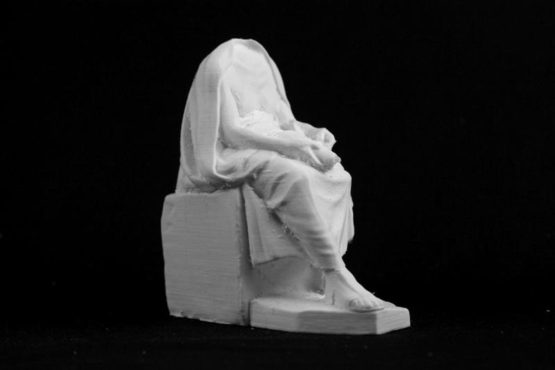 Seated Metrodorus at The Louvre, Paris