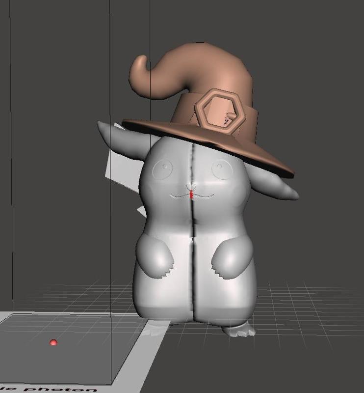 Pikachu with witch hat