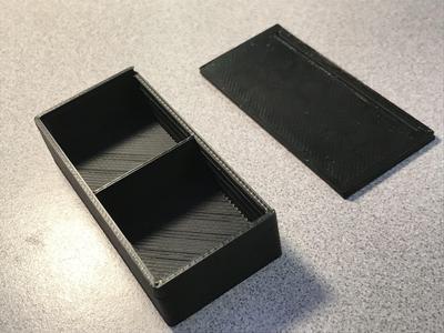 Simple Sliding Box 2 compartments