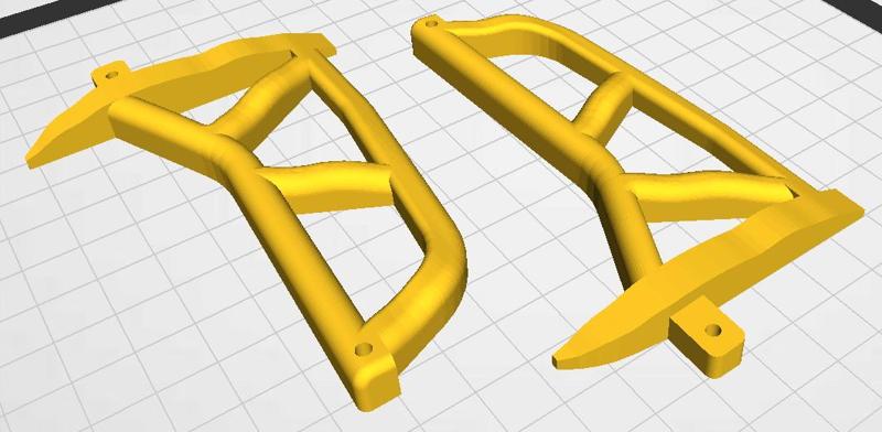 rc4wd mojave / tamiya hilux tube doors v1.0