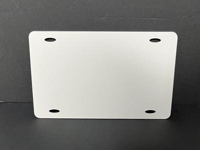 Blank License Plate