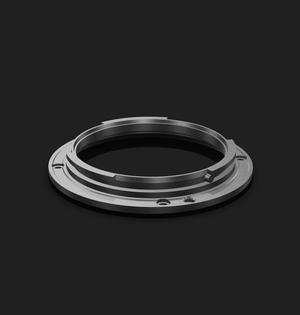 Canon lens metal mount ring