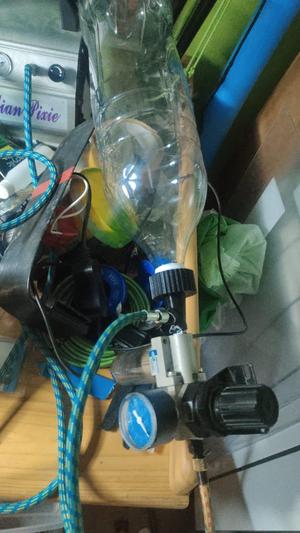 coke bottle to airbrush adaptor