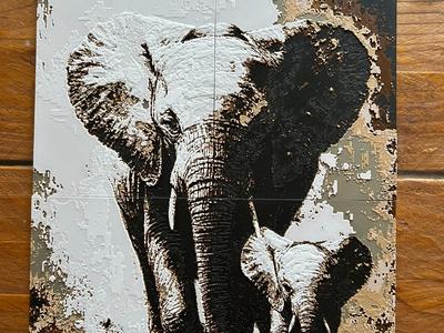 Elephant & Elephanteau - Hueforge