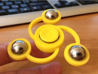 Solar spinner