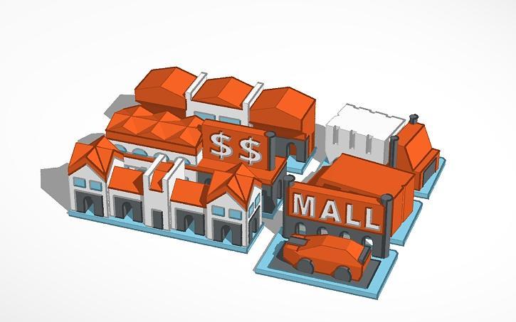 street 2 - buildings monopoly