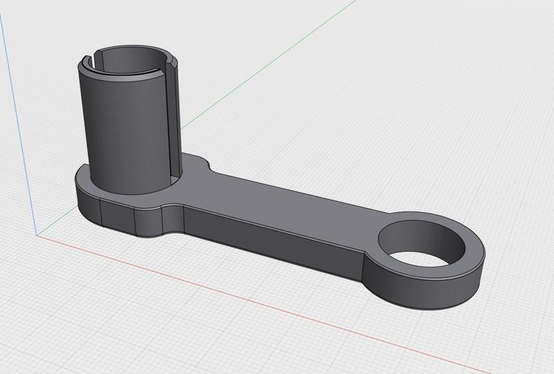 Anti-Rotation Bracket for 15mm rods