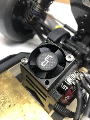 Team Associated Waterfall Fan Mount B6.1 and SC 6.1 w/ layback