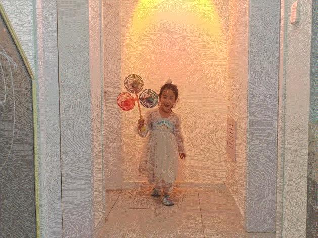 Three Flowers Three Drums Windmill - Triple the Fun