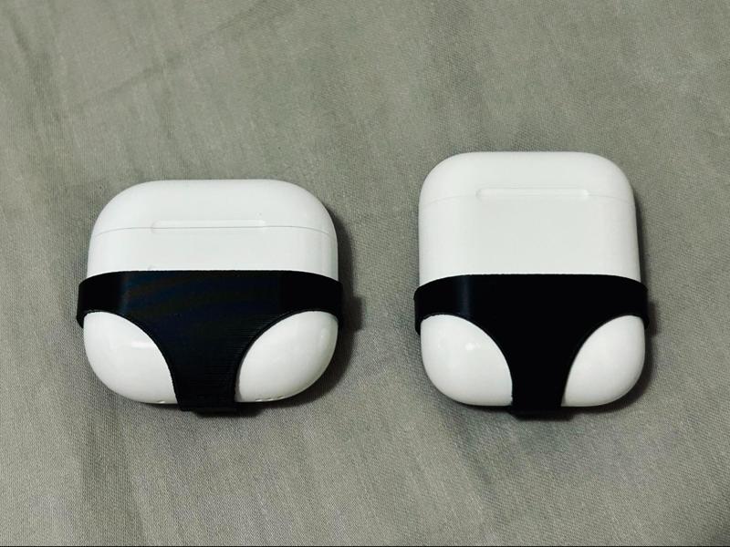 Panties shape cover for AirPods 1, 2, 4 and Pro
