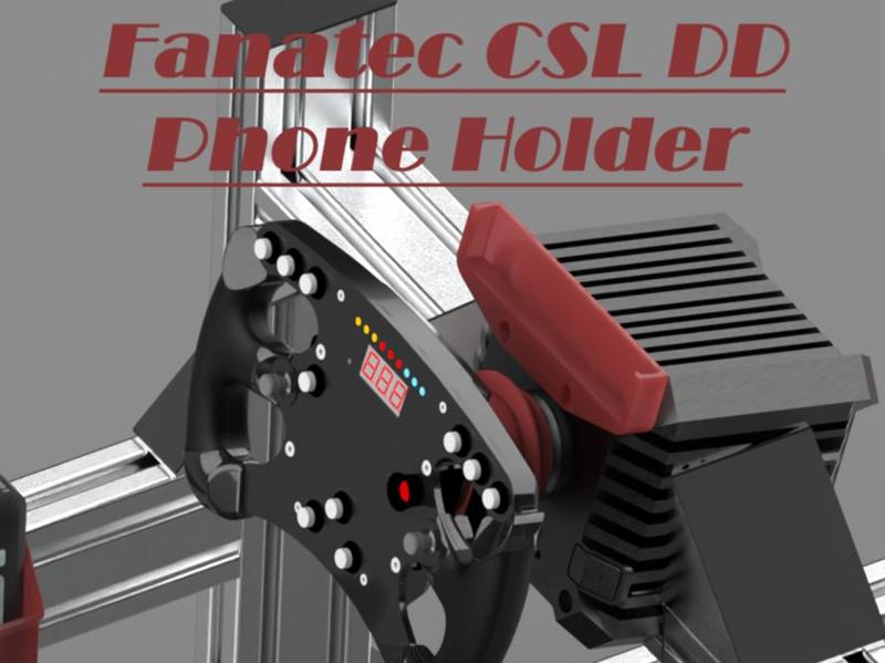 Fanatec CSL DD Phone Holder (Samsung, iPhone) Direct Drive Unit