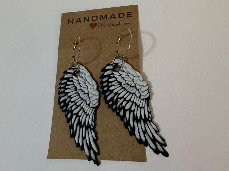 Angel Wings Hueforge Earrings