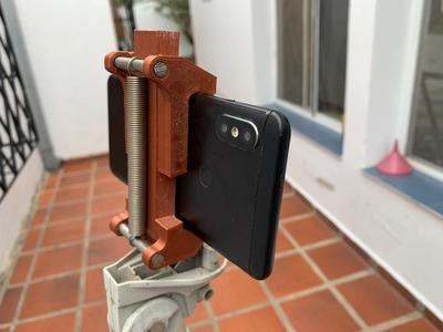 TELEPHONE HOLDER QUICK ADJUSTMENT