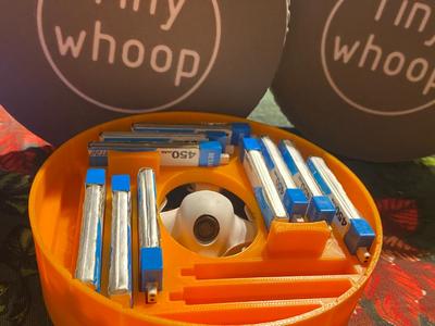 Tiny Whoop Box Drone Case, space optimization