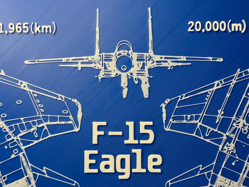 McDonnell Douglas F-15 Eagle - Blueprint
