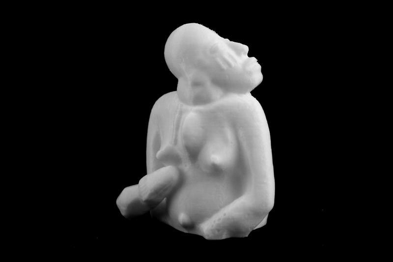 Feminine Statuette at Quai Branly, Paris