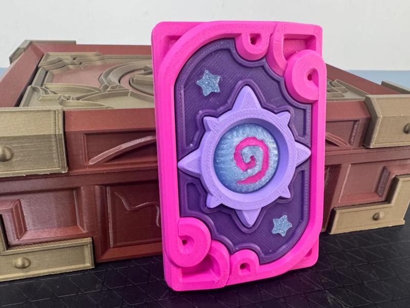 Hearthstone Banquet Card Back Refrigerator Magnet (no supports)