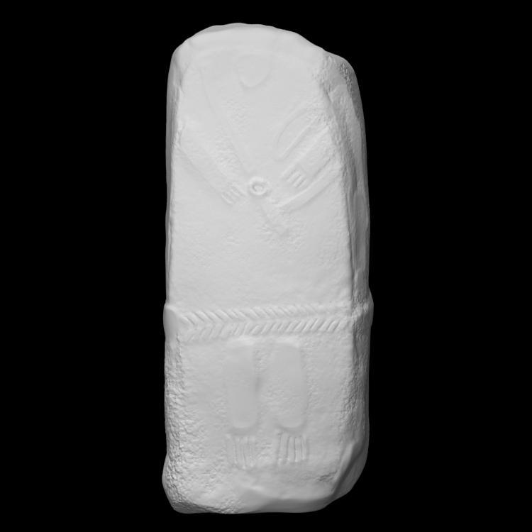 Les Maurels Statue-Menhir of a Male Figure